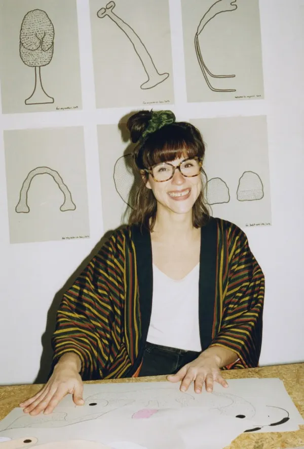 Portrait of a person looking to the side